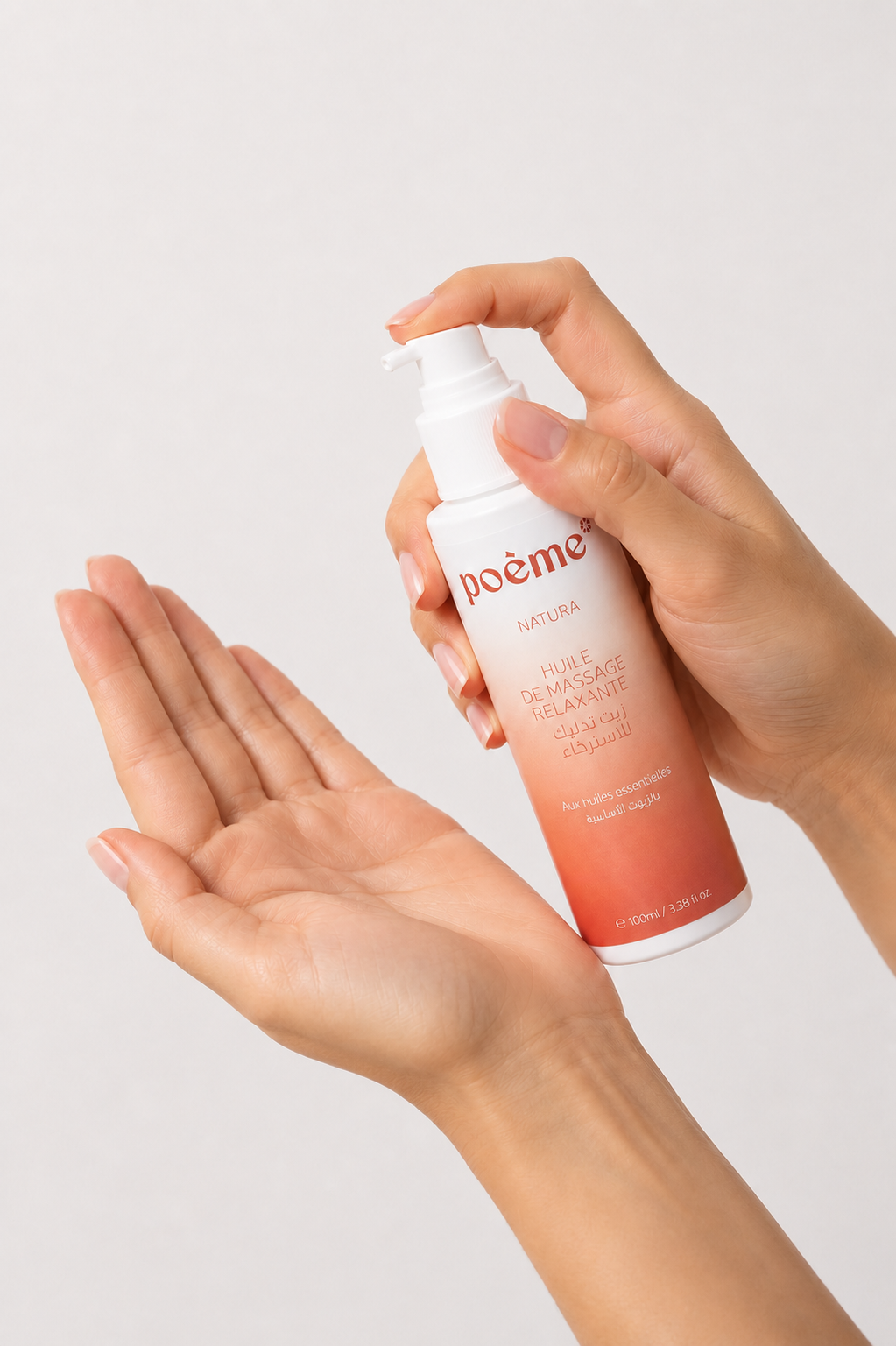 HUILE DE MASSAGE RELAXANTE AUX HUILES ESSENTIELLES