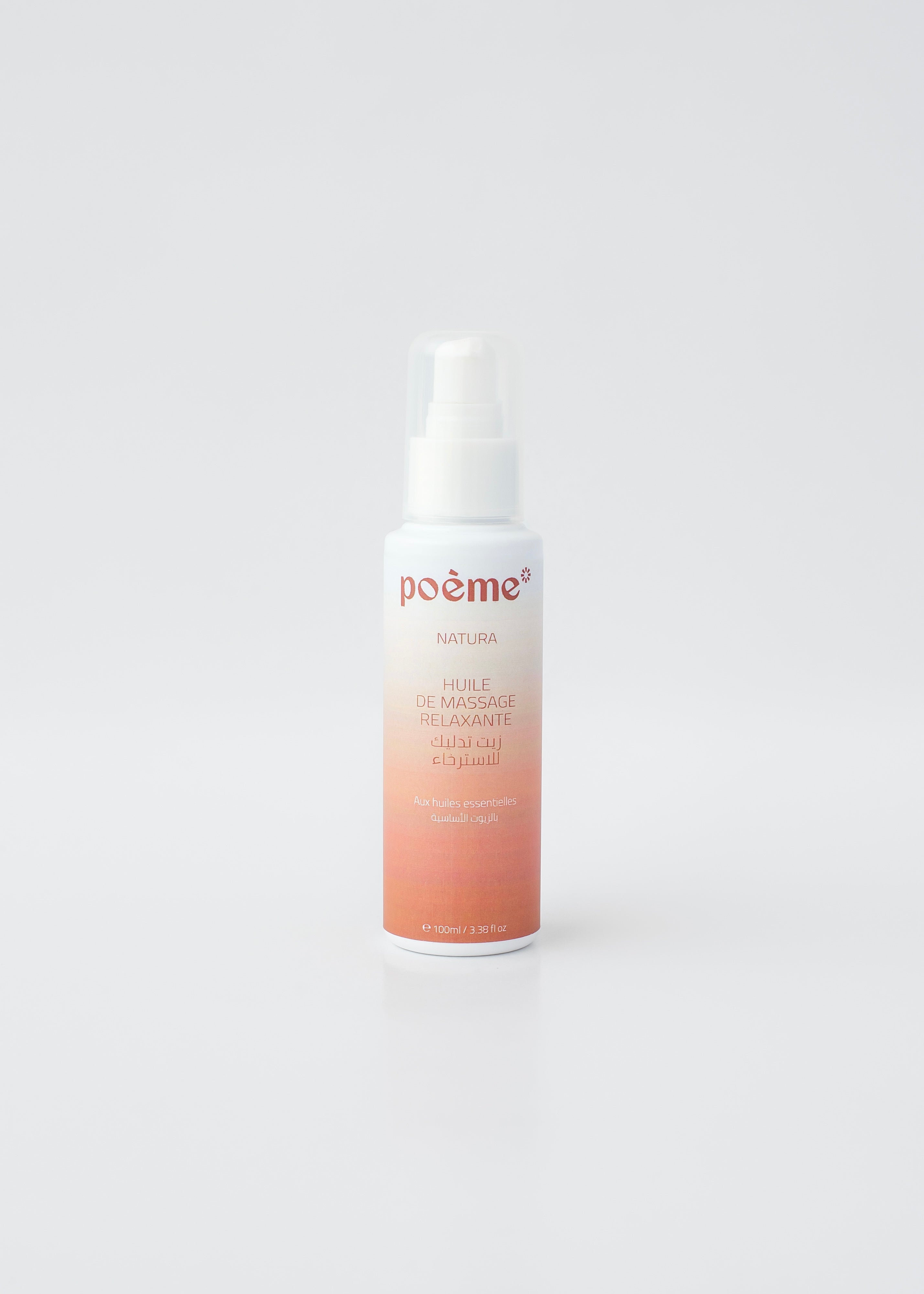 HUILE DE MASSAGE RELAXANTE AUX HUILES ESSENTIELLES